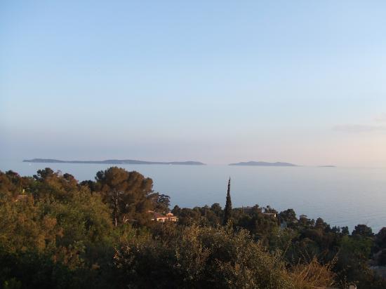 Vue sur les îles